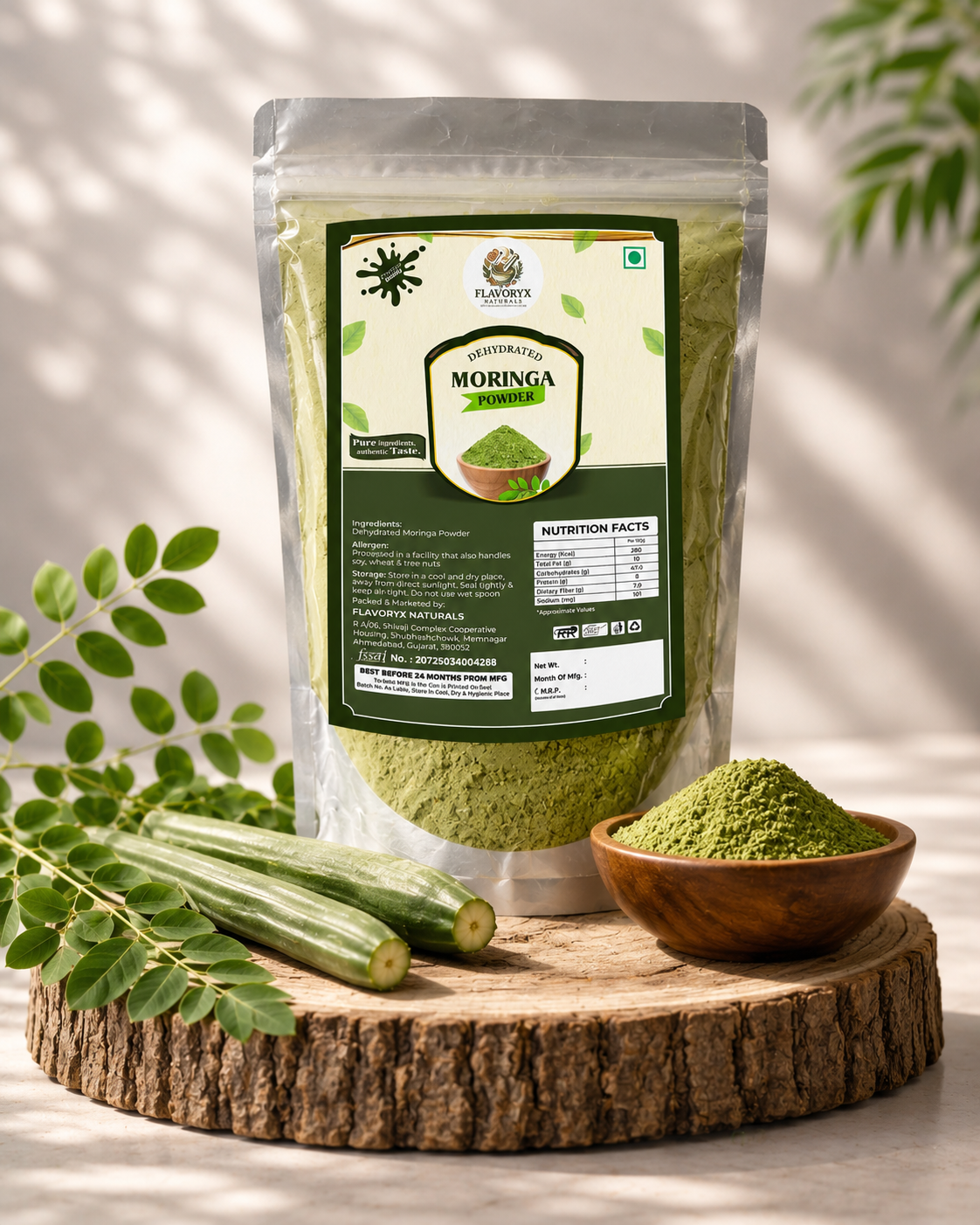 Dehydrated Moringa Powder