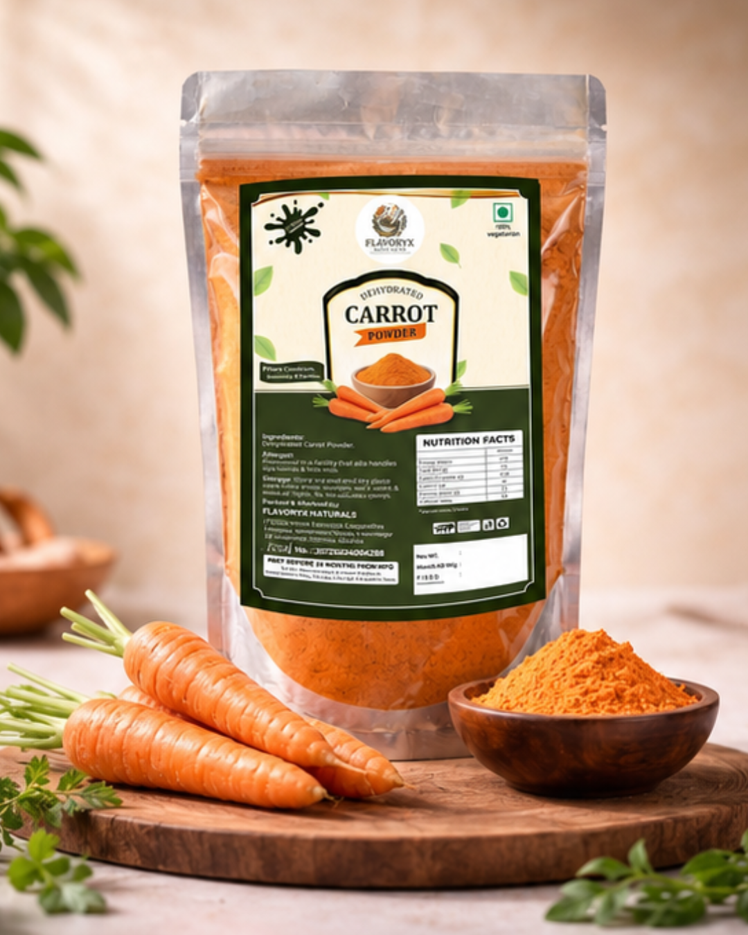 Dehydrated Carrot Powder