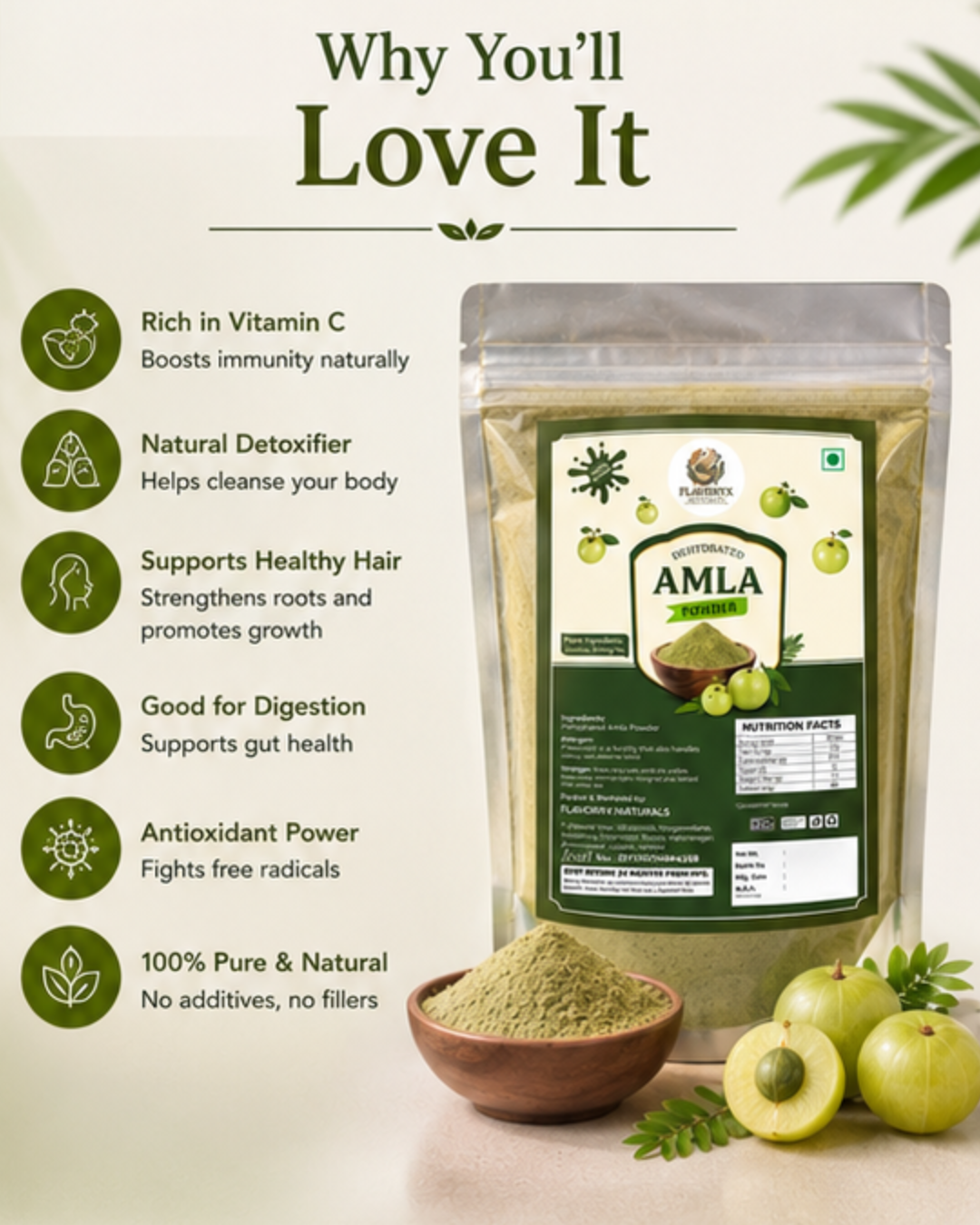 Dehydrated Amla Powder