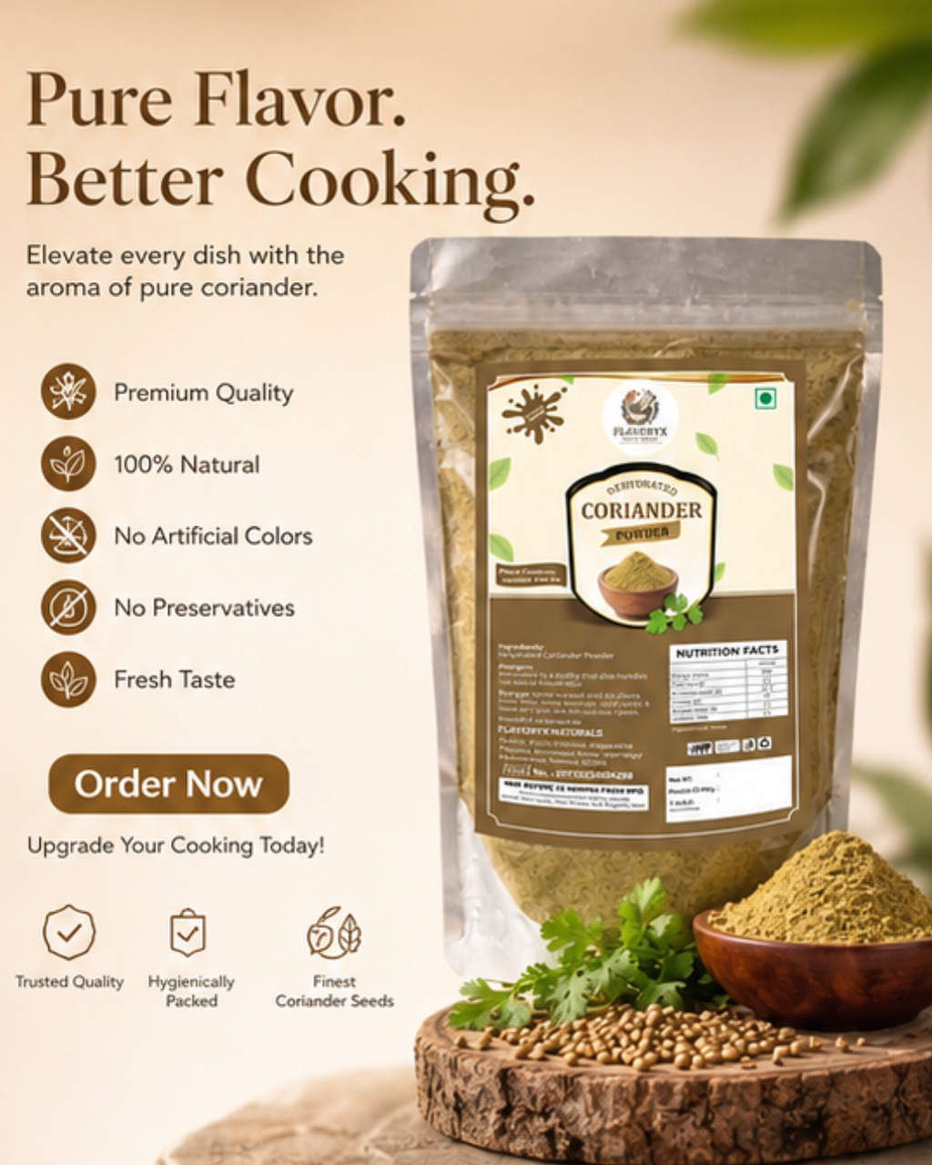 Dehydrated Coriander Powder