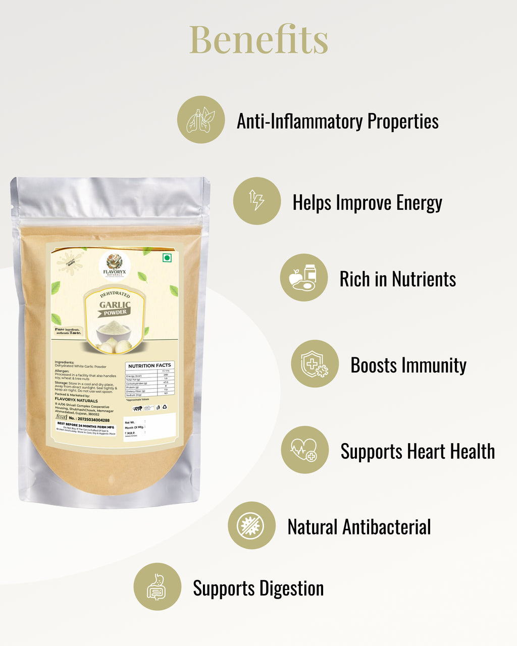 Dehydrated Garlic Powder