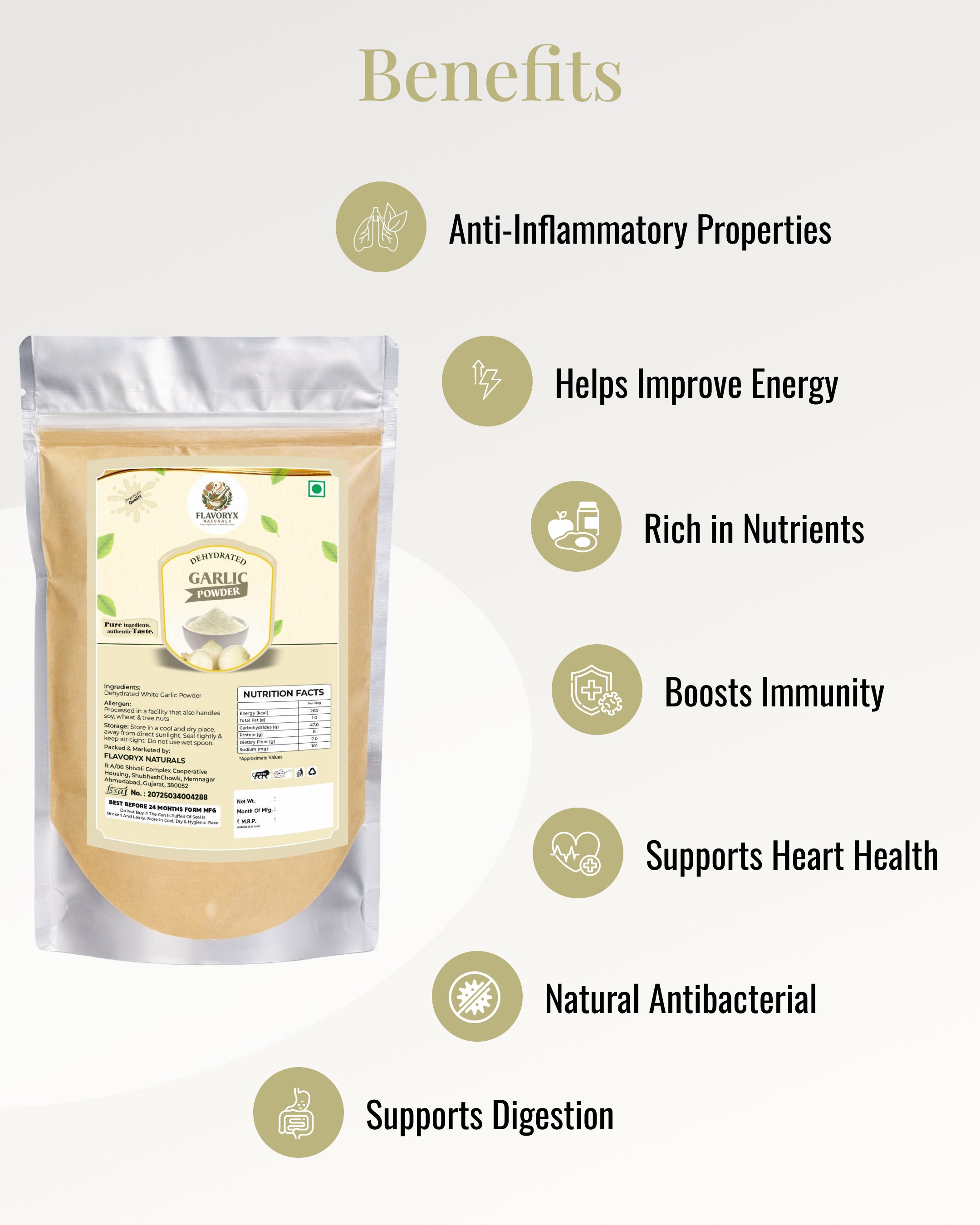Dehydrated Garlic Powder