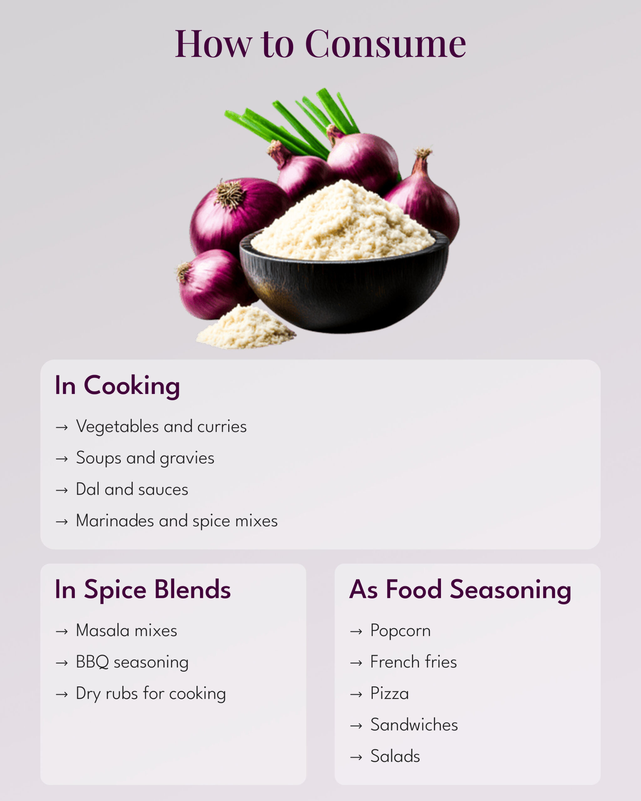 Dehydrated Red Onion Powder - Image 3
